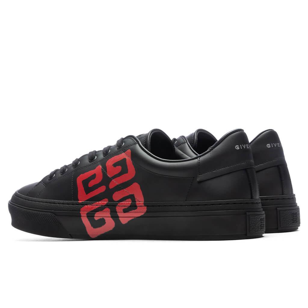 City Sport 4G Sneakers - Black/Dark Orange Male Product Image