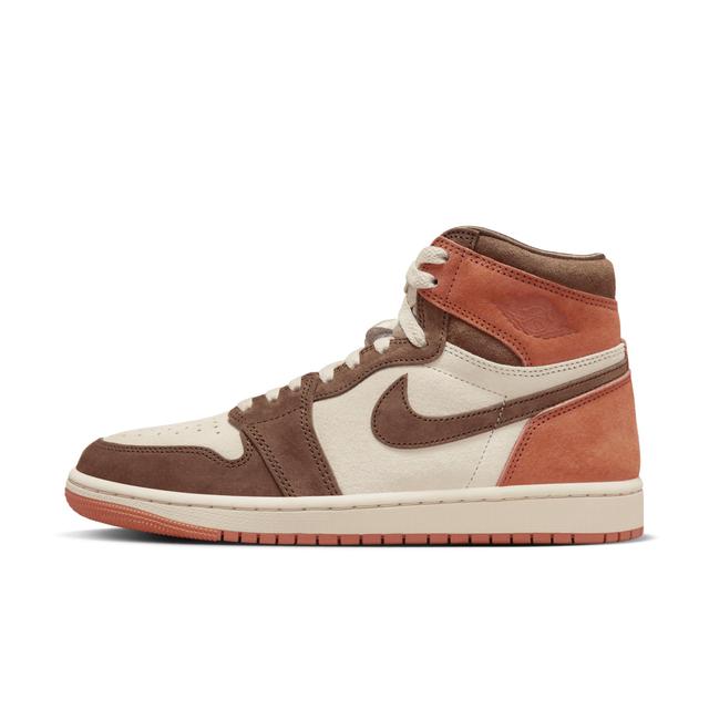 Jordan Womens Retro 1 High OG - Shoes Clay/Brown Product Image