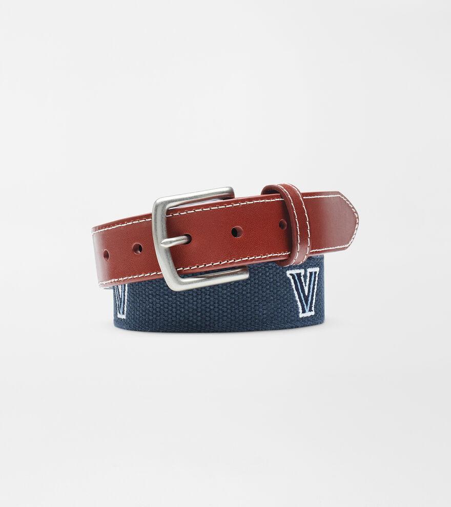 Peter Millar Mens Villanova Belt | Color: Patriot Navy | Size: 42 Product Image