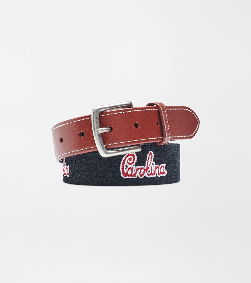 Peter Millar Mens University of South Carolina Belt | Color: Black | Size: 44 Product Image