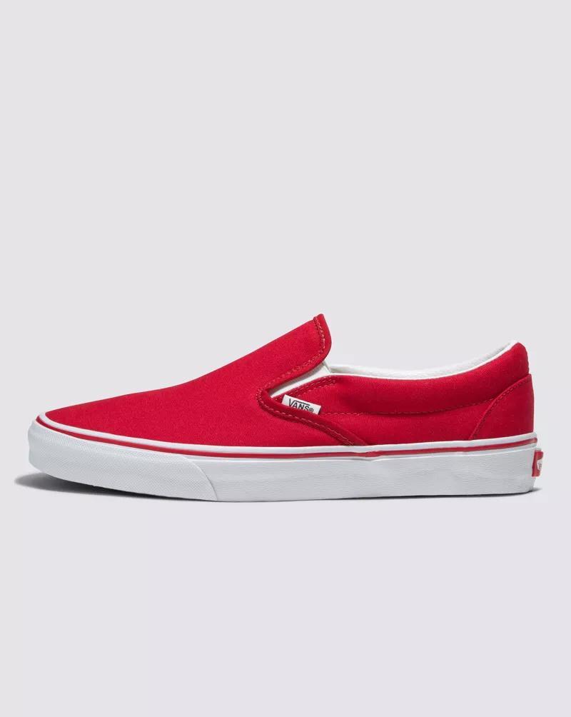 Customs Racing Red Slip-On Wide Product Image