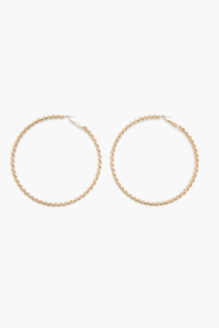 Twisted Hoop Earrings | Forever 21 Product Image