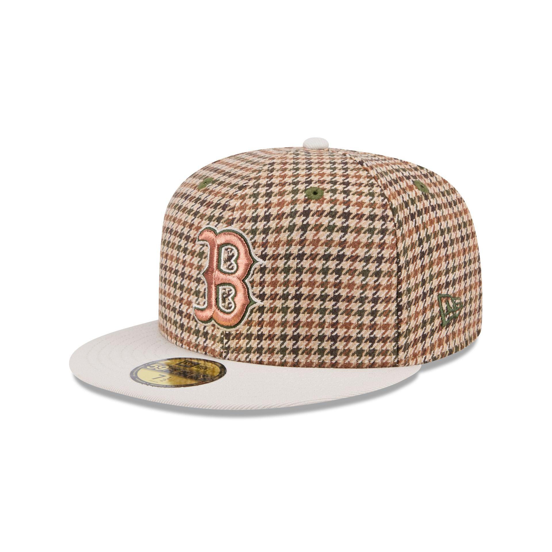 Boston Red Sox Houndstooth 59FIFTY Fitted Hat Male Product Image