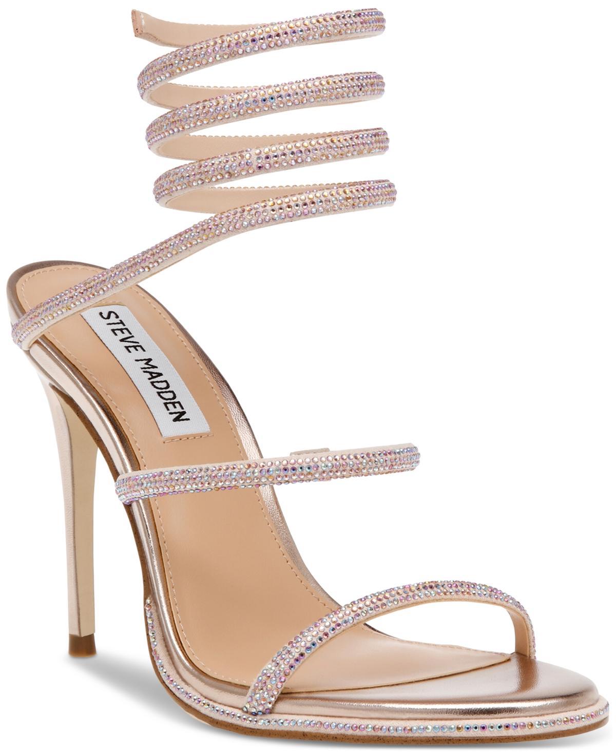 Steve Madden Exotica Ankle Wrap Sandal Product Image