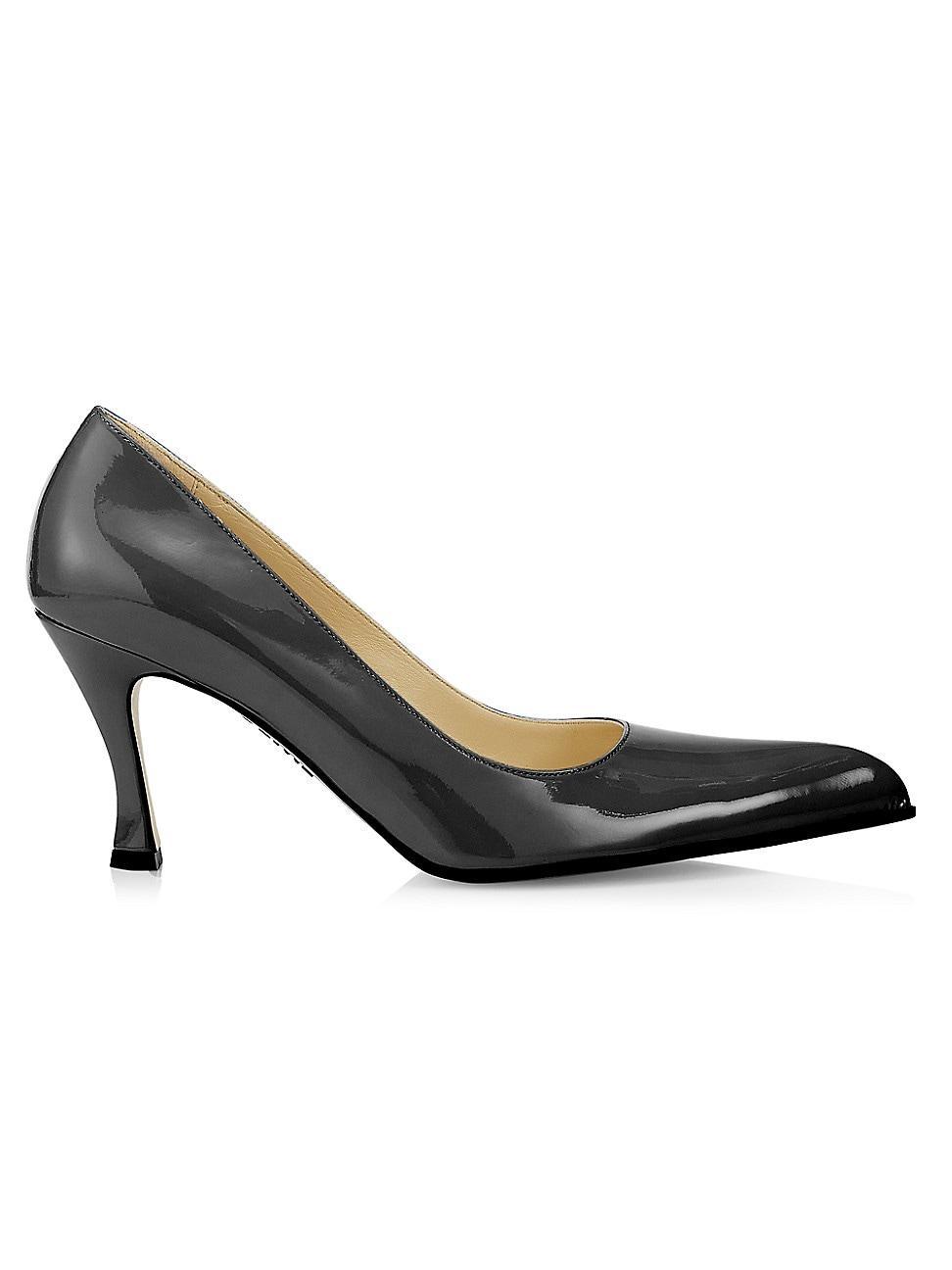 Womens Comic 75MM Leather Pumps Product Image