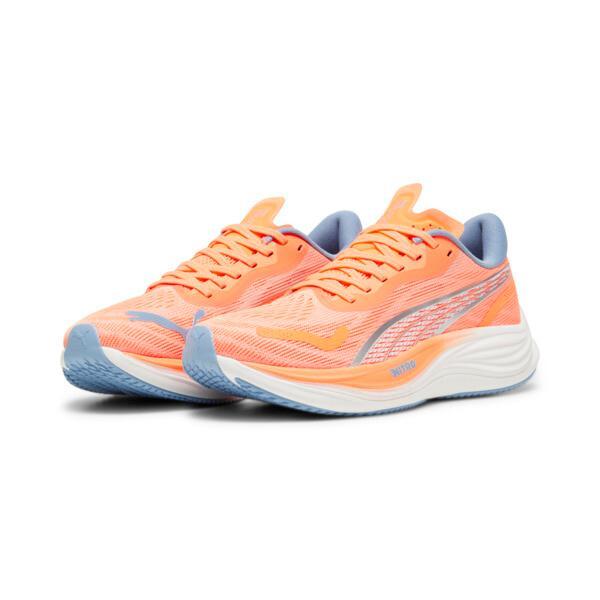 PUMA Velocity NITROâ¢ 3 Men's Running Shoes in Neon Citrus/Silver/Dewdrop Product Image