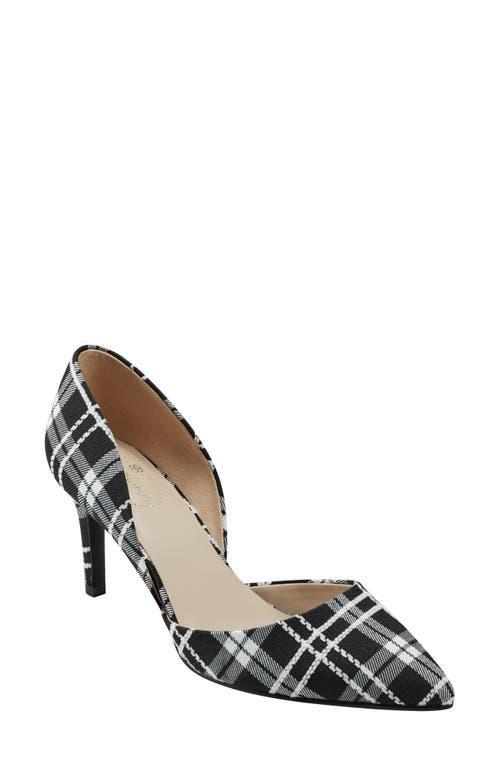 Bandolino Grenow White Plaid) High Heels Product Image