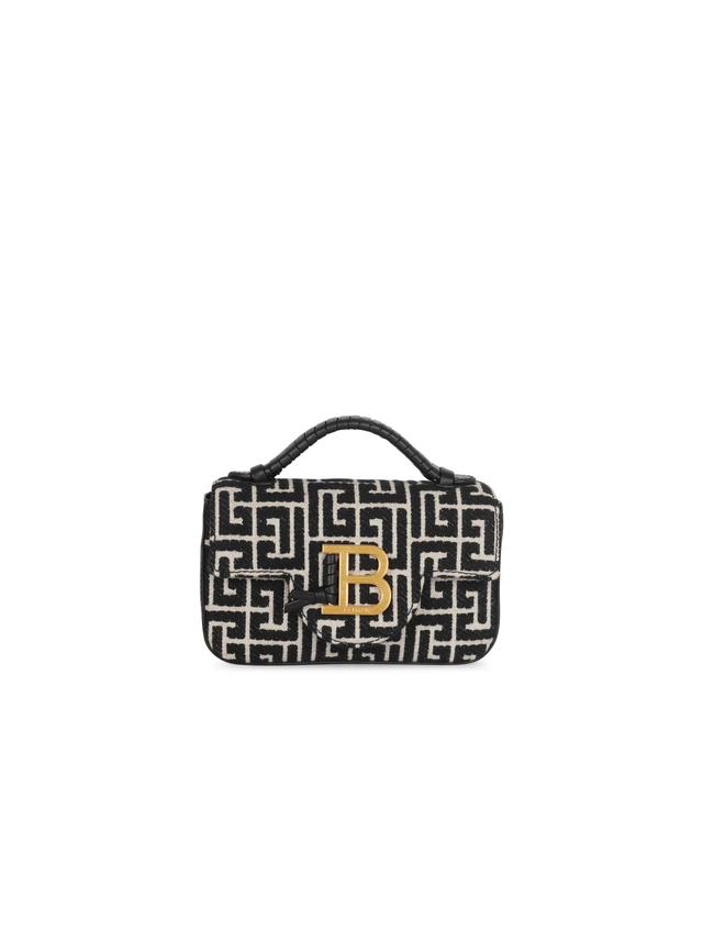 B-Buzz mini monogrammed jacquard bag Product Image