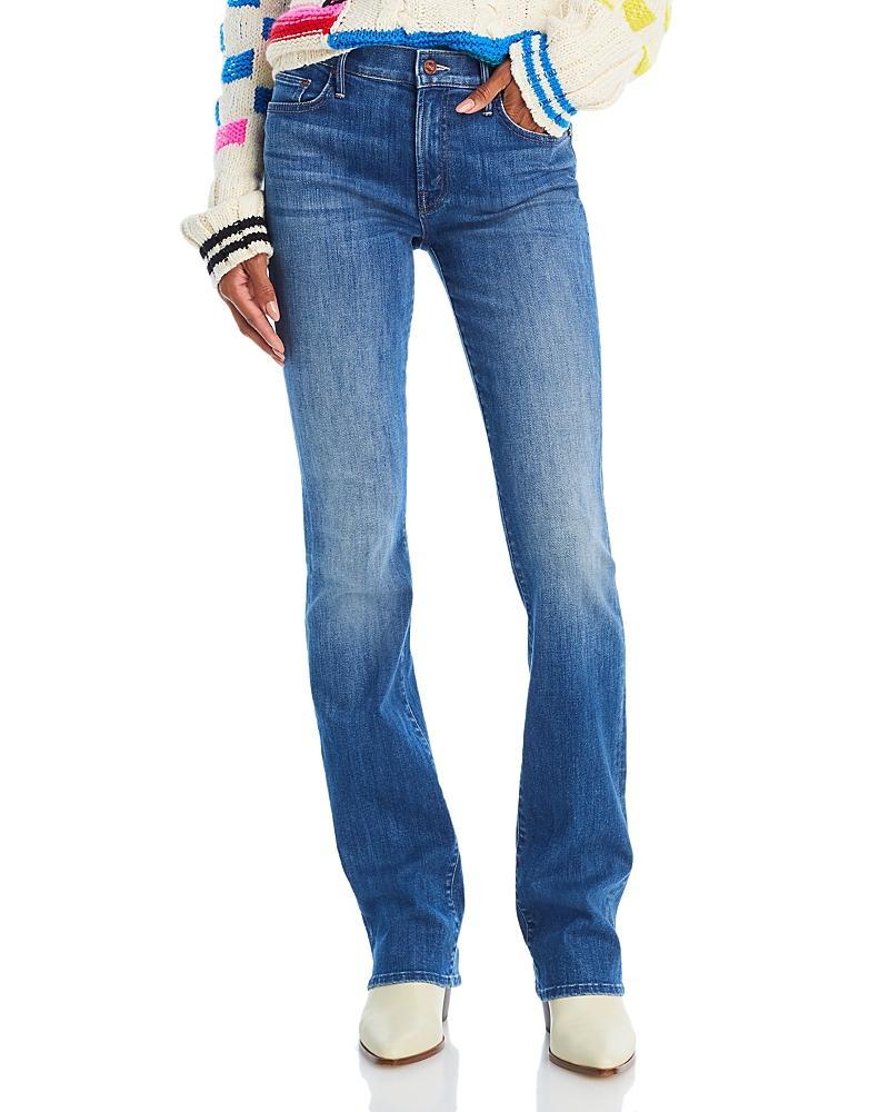 Womens The Insider Heel Mid-Rise Jeans product image