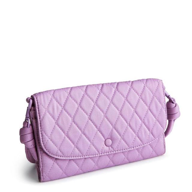 Vera Bradley Wildwood Wallet Crossbody Women in Purple Product Image