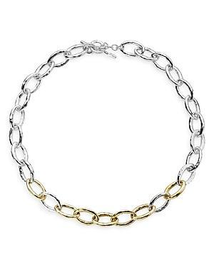 Womens Chimera Sterling Silver & 18K Yellow Gold Bastille Chain Necklace Product Image