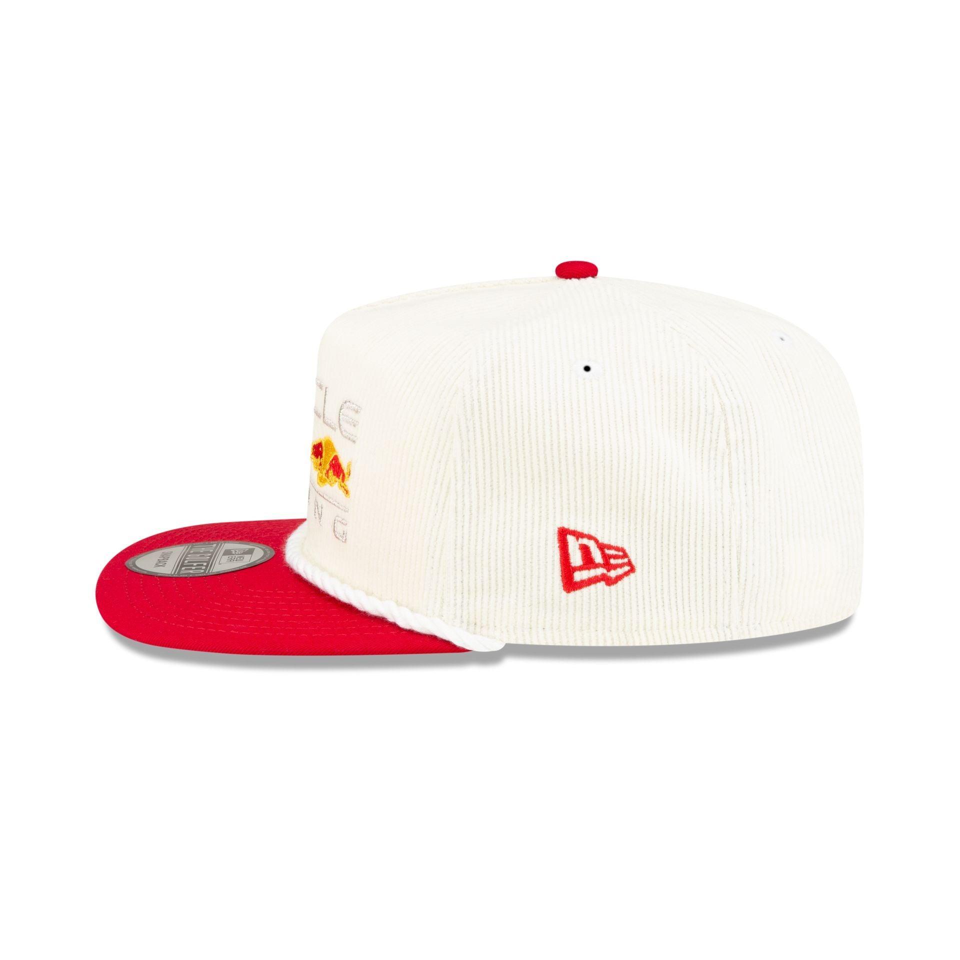 Oracle Red Bull Racing Essential White Corduroy Golfer Hat Male Product Image