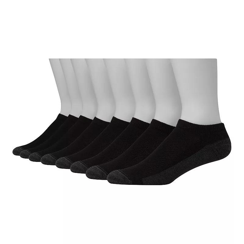 Hanes 8 Pair Low Cut Socks Mens Product Image