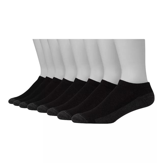 Mens Hanes Ultimate 8-pack X-Temp Ultra Cushion Low-Cut Socks Product Image