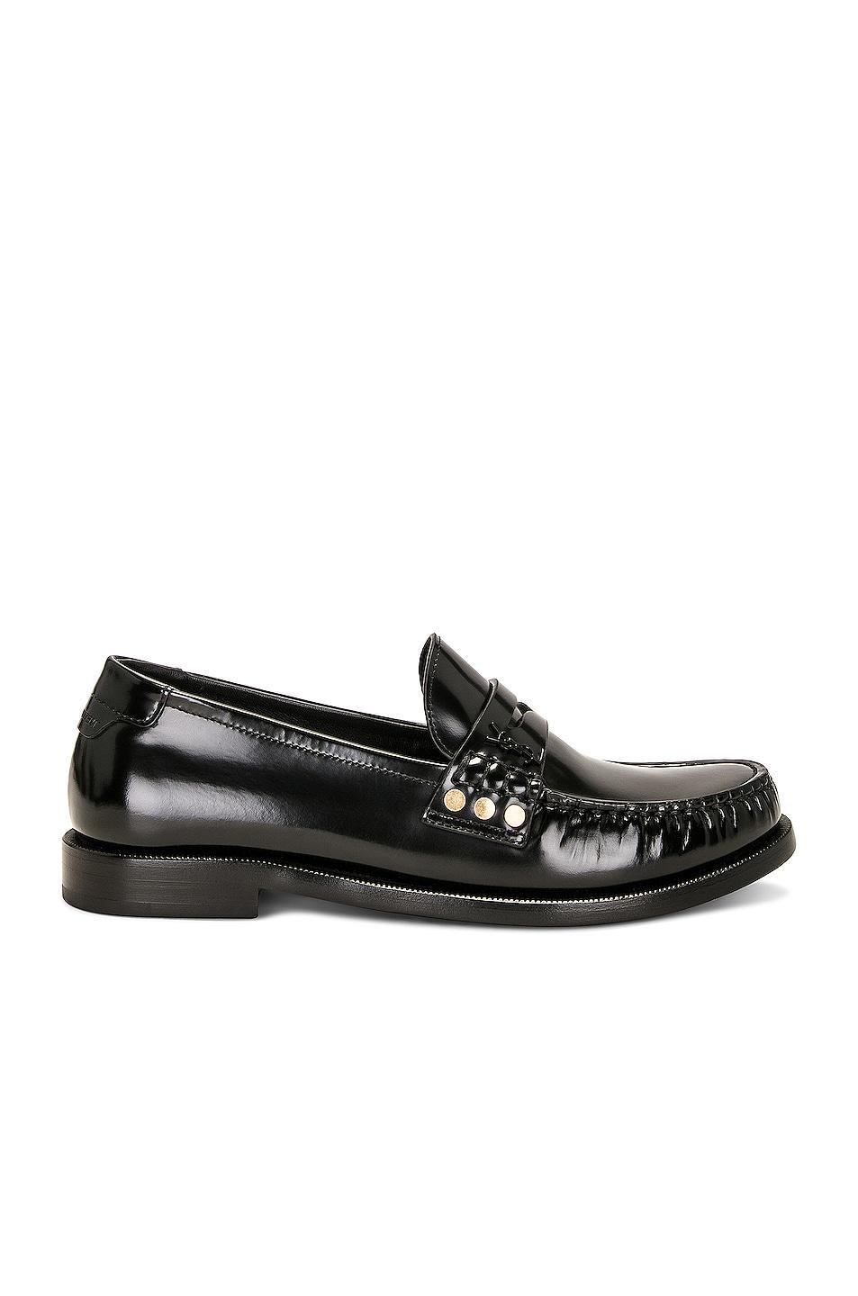 Saint Laurent Le Loafer 15 in Black Product Image