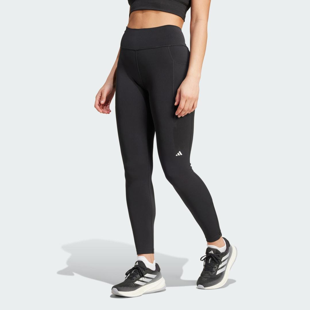 adidas Own the Run Full-Length Leggings Core Black 2XS Womens Product Image