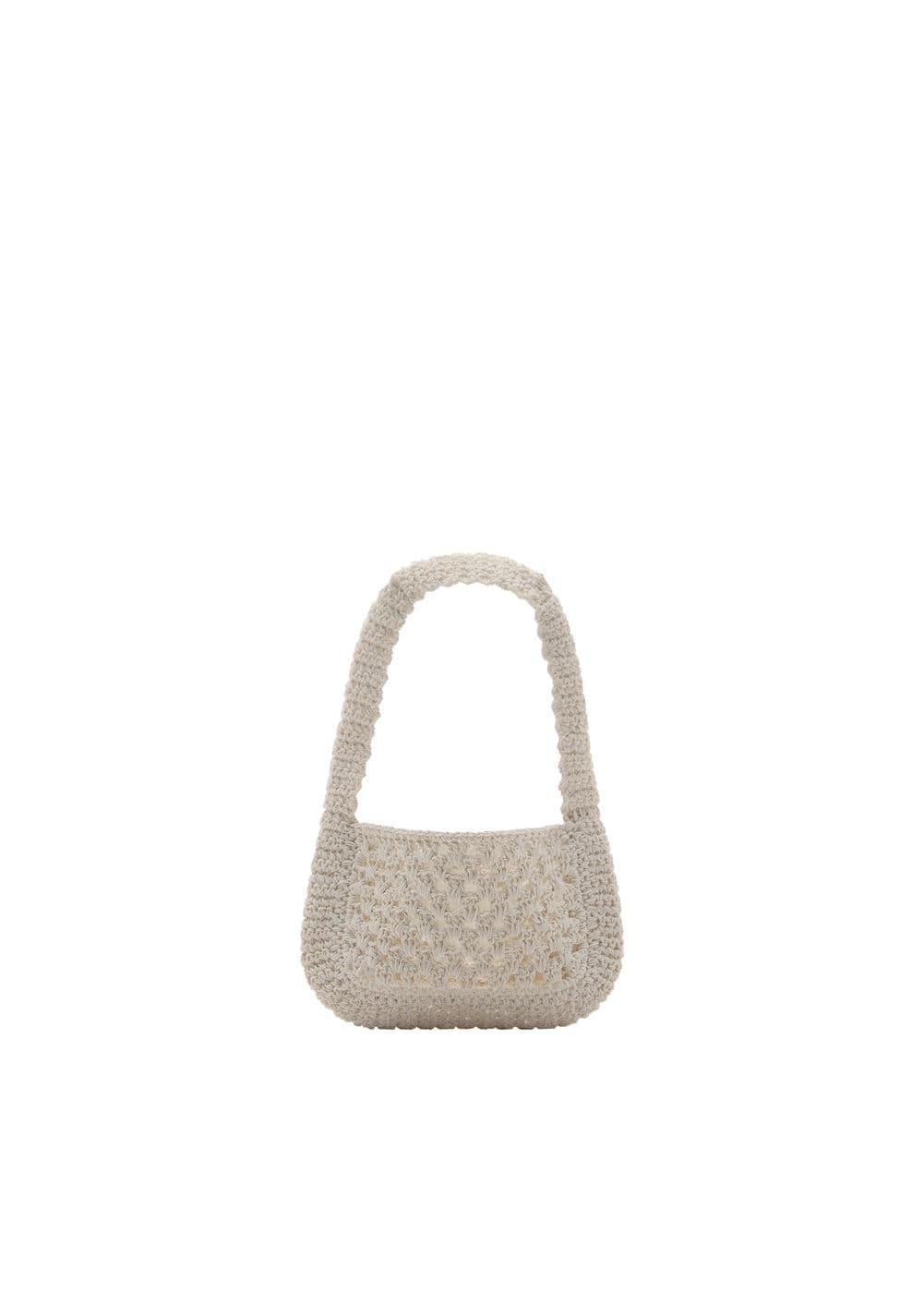 MANGO - Crochet handbag - One size - Women Product Image