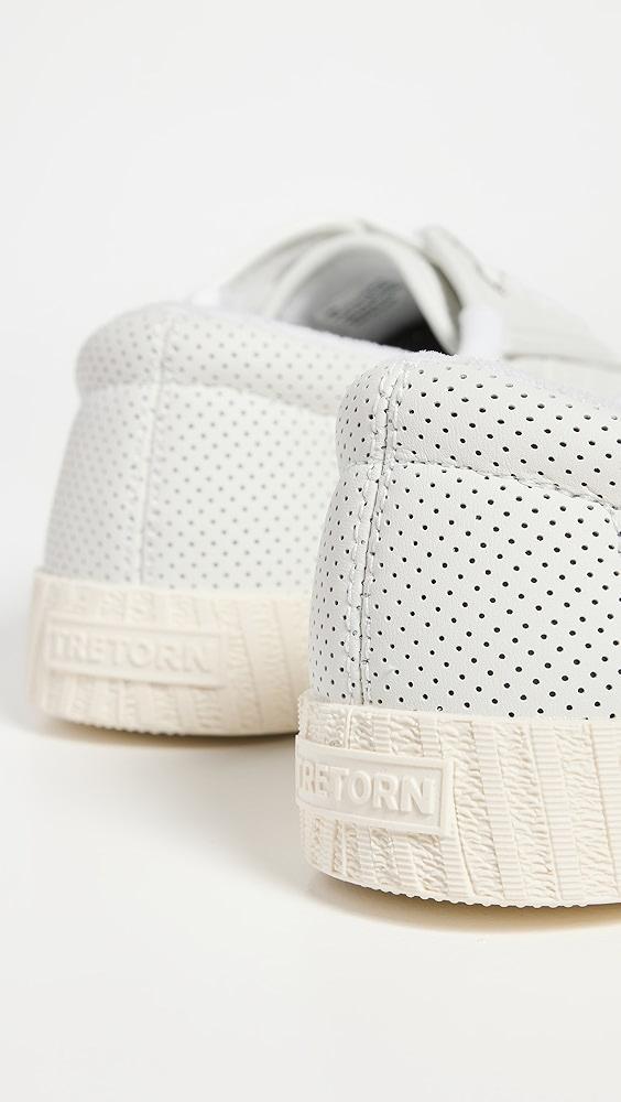 Tretorn Tretorn Nylite Elite Plus Perforated Leather Sneakers | Shopbop Product Image