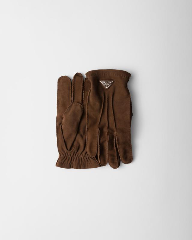 Suede gloves Product Image