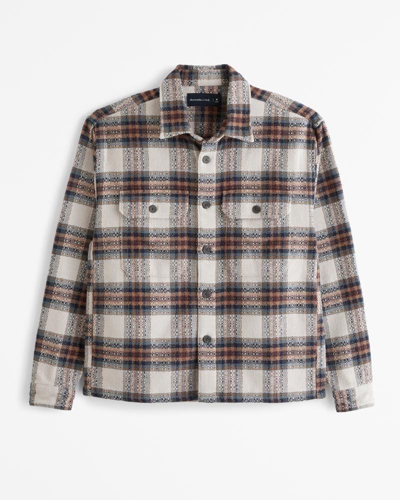 Flannel Shirt Jacket Product Image