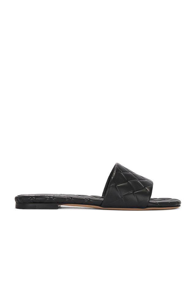 Bottega Veneta Flat Sandal in Black Product Image