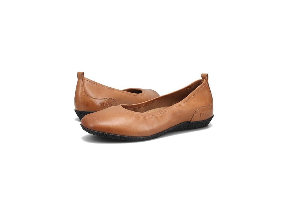 Taos Footwear Chit Chat (Caramel) Women's Flat Shoes Product Image