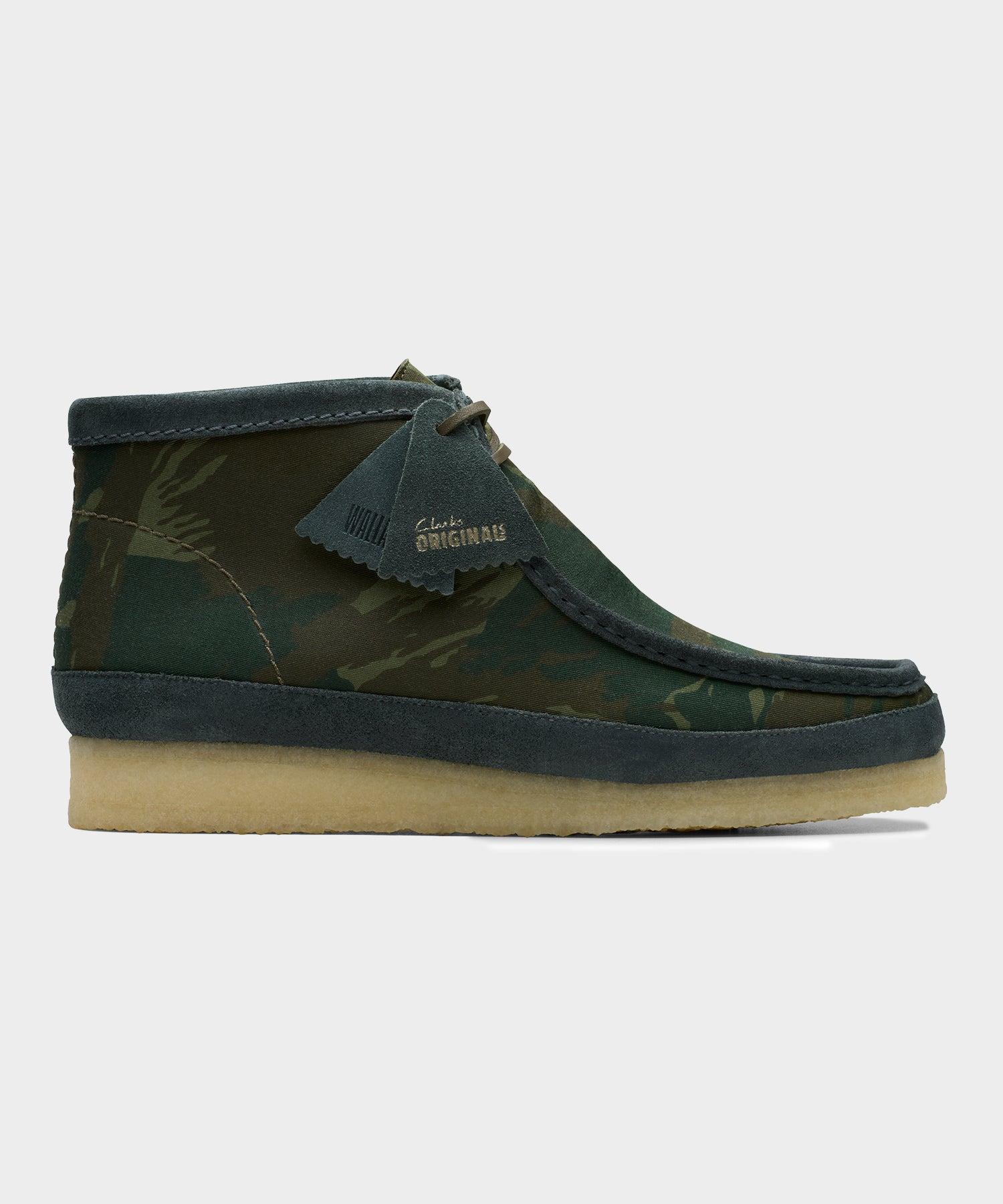 Clarks Wallabee Harajuku in Green Camo Product Image