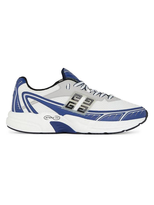 Mens NFNTY-52 Runner Sneakers in Synthetic Leather and Mesh Product Image