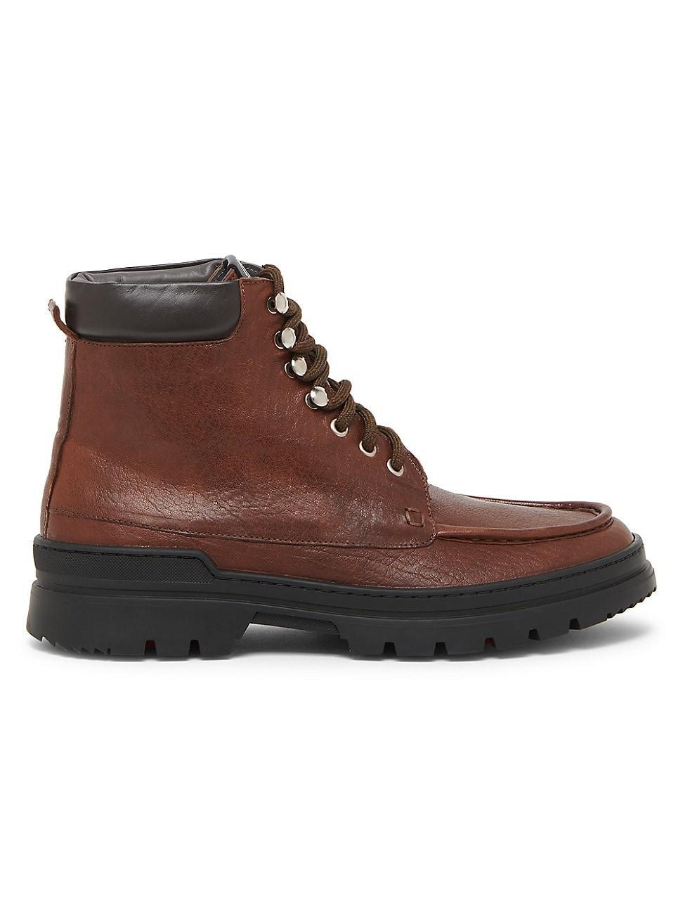 Mens Leather Ankle Boots Product Image