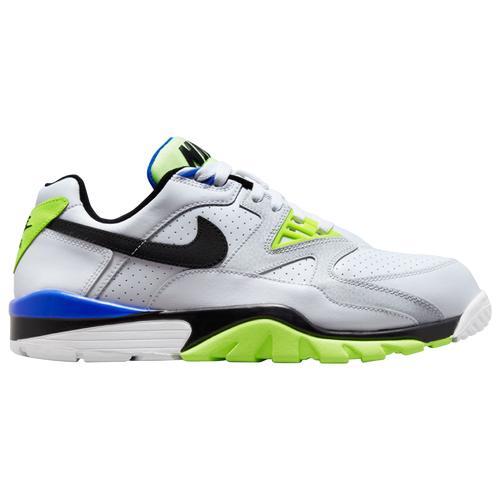 Nike Mens Air Trainer 3 - Running Shoes White/Blue/Volt Product Image