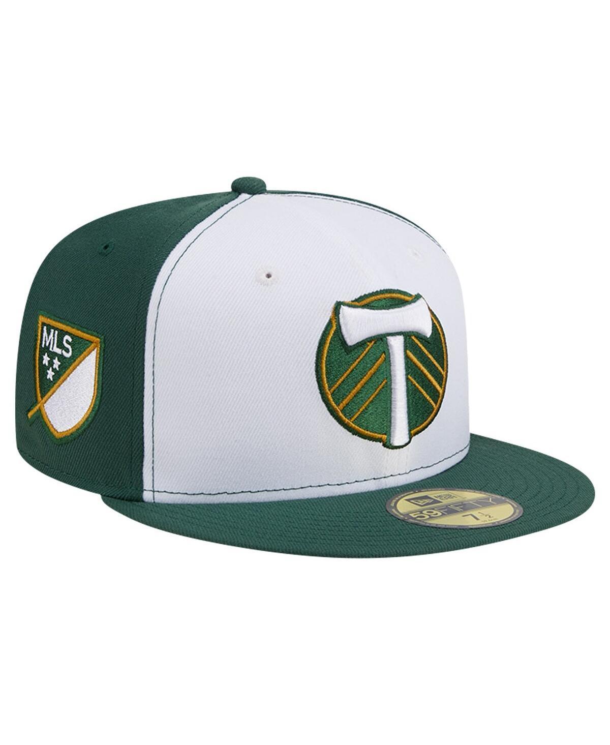 Mens New Era White Portland Timbers 2024 Kick Off Collection 59FIFTY Fitted Hat - White Product Image