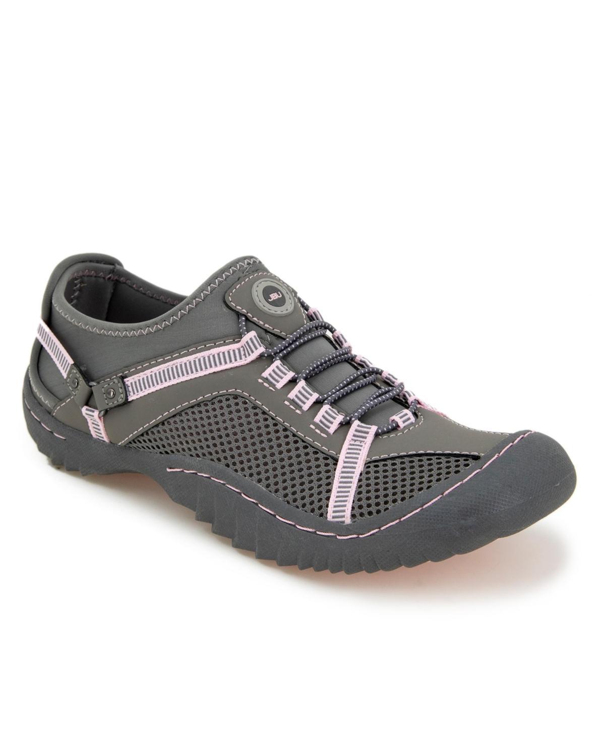 Jbu Womens Tahoe Water Ready Flats - Light Gray Product Image