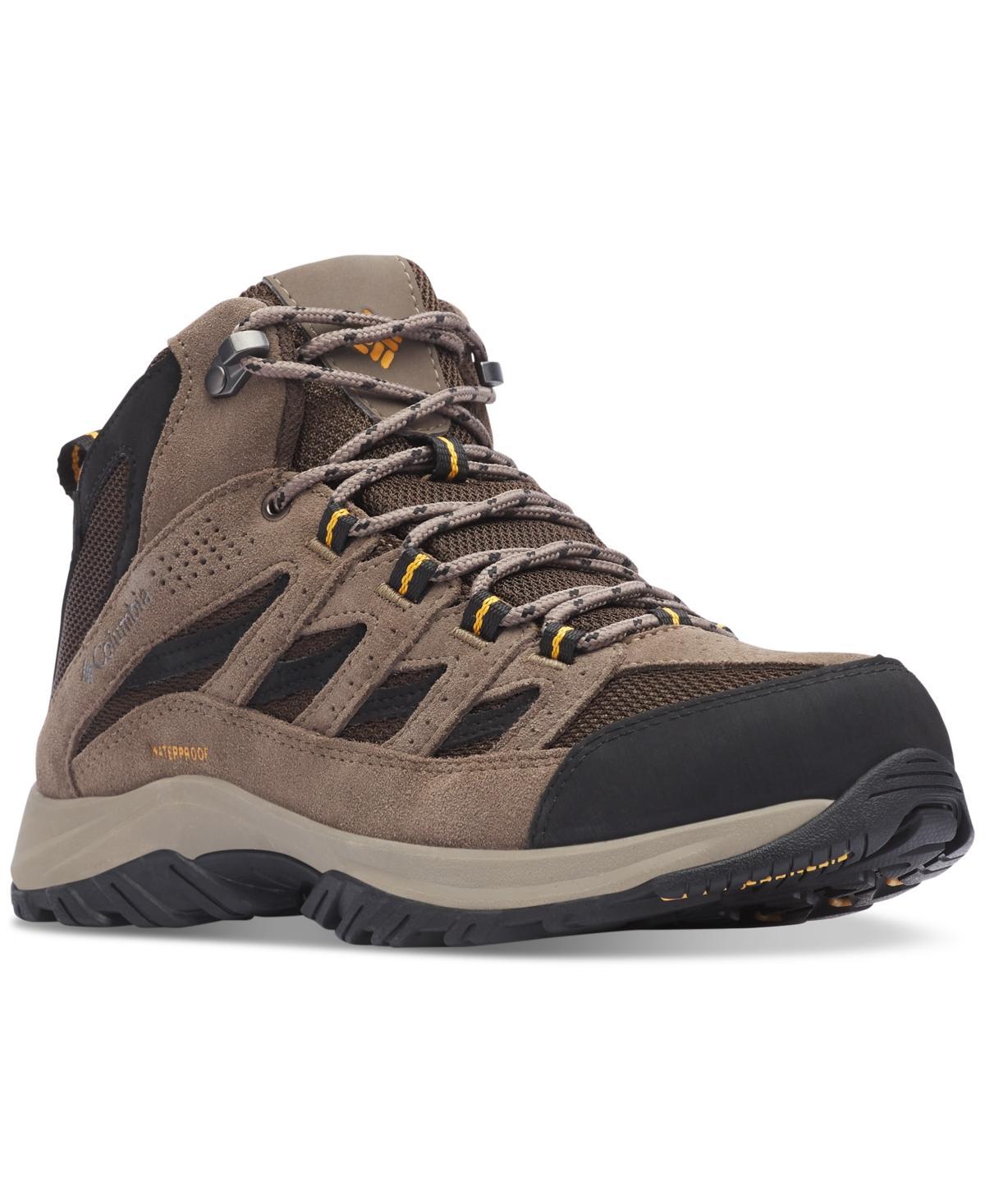 Columbia Mens Crestwood Waterproof Mid Hiking Boot - Cordovan Product Image