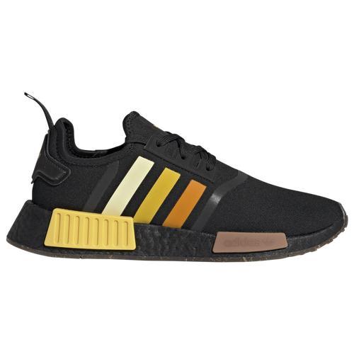 adidas Originals Mens NMD R1 - Shoes Black/Orange/Clay Strata Product Image