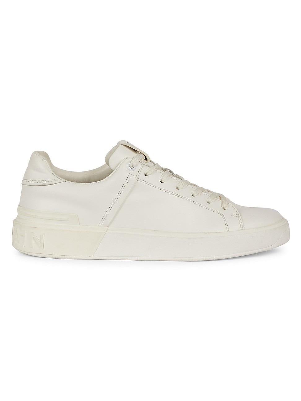 Mens B Court Leather Low-Top Sneakers Product Image