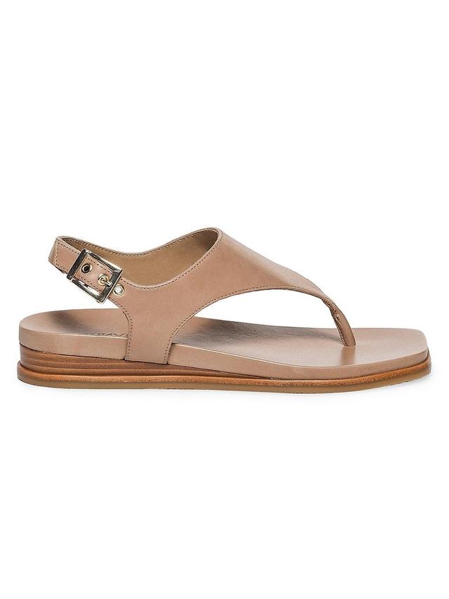 Womens Concord Leather Wedge Sandals Product Image