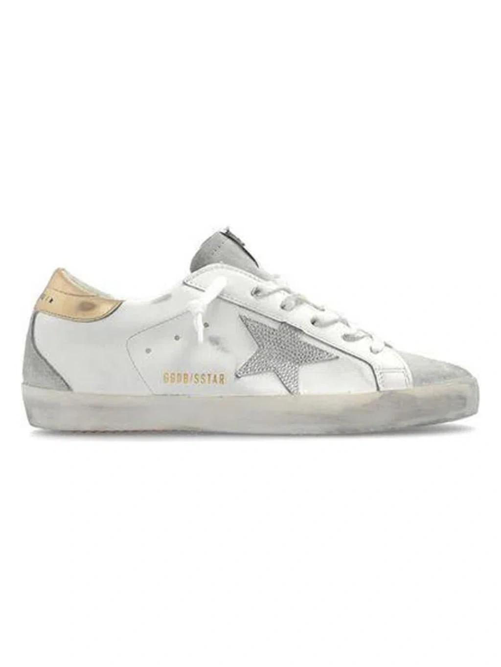 Superstar Crystal Star Sneaker In White,ice,crystal Product Image