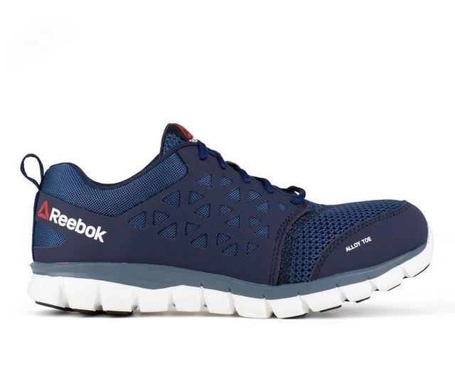 Men's REEBOK WORK Sublite Cushion Mesh Alloy Toe Work Shoes Product Image