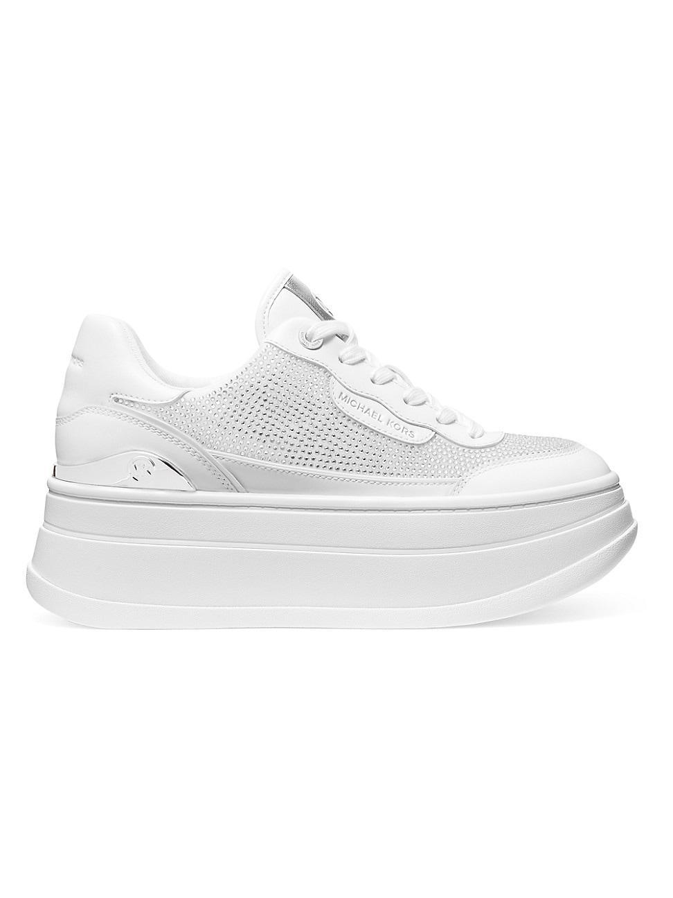 Womens Hayes Leather Sneakers Product Image