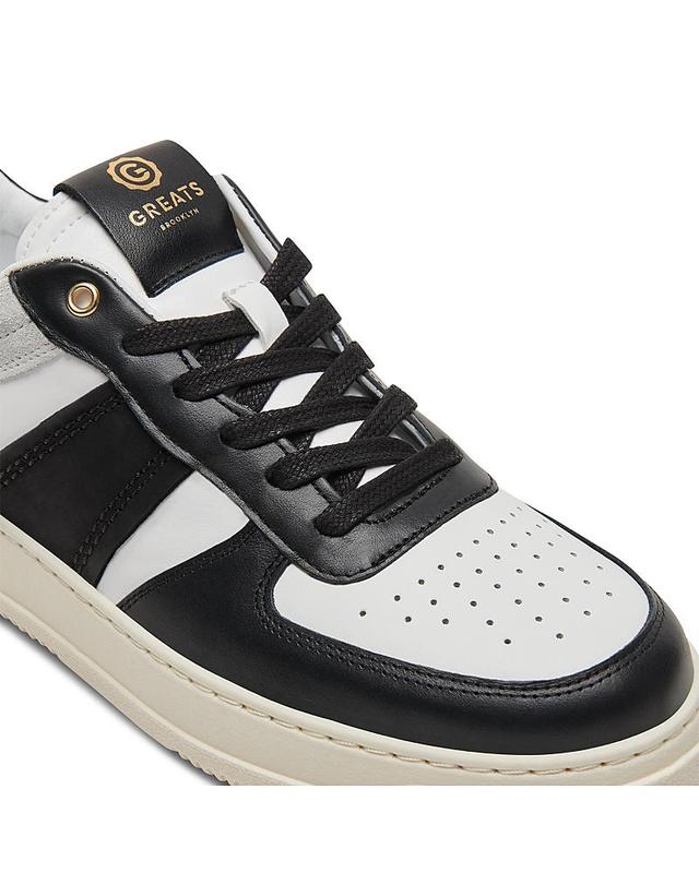 Greats Mens Saint James Low Lace Up Sneakers Product Image