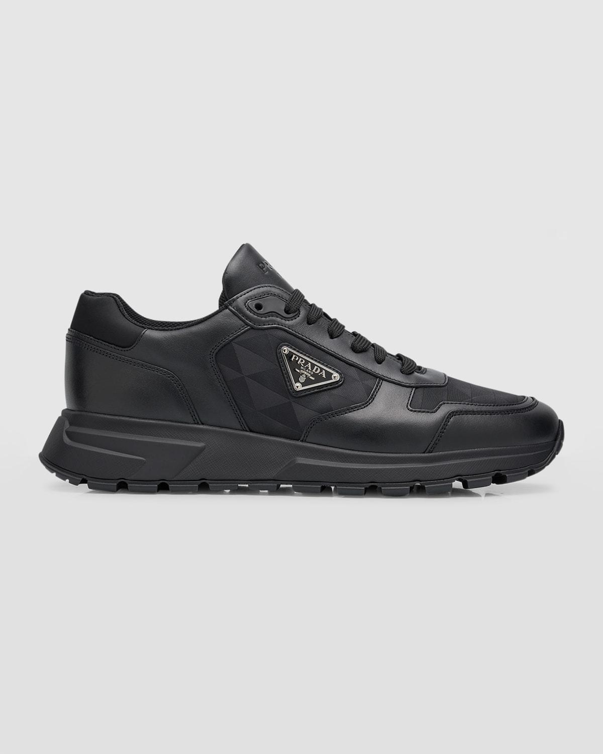 Mens Prax Triangle Logo Runner Sneakers Product Image