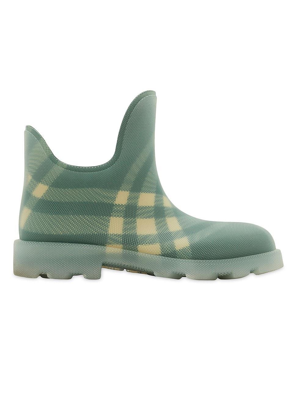 Mens Marsh Check Rain Boots Product Image