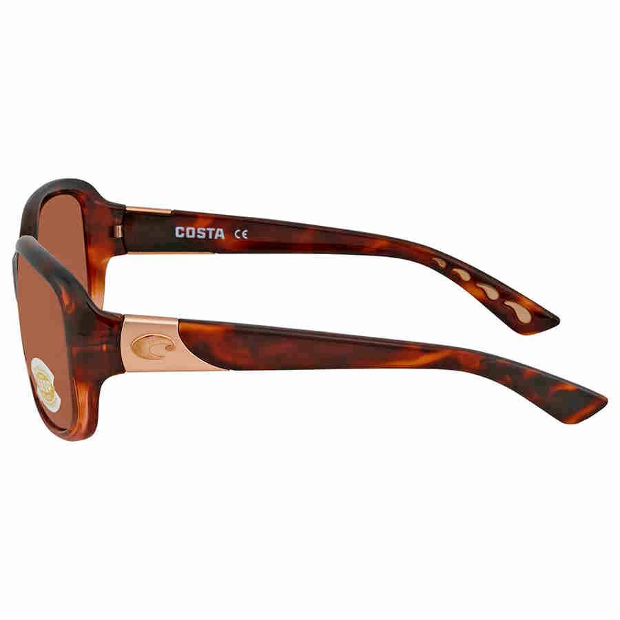Costa Del Mar Gannet 58mm Mirrored Polarized Pillow Sunglasses Product Image