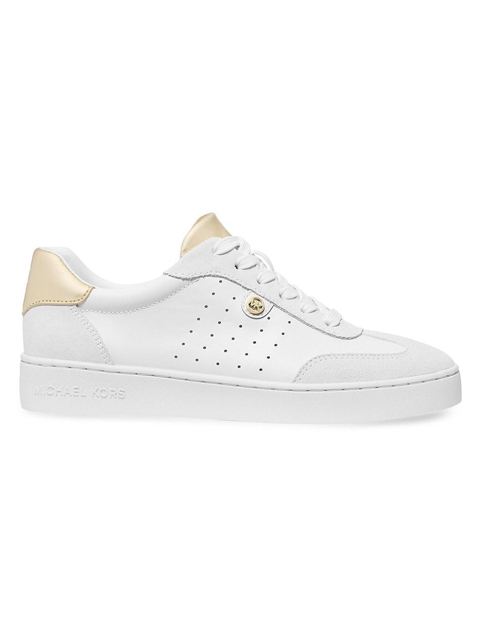 Womens Scotty Leather Low-Top Sneakers Product Image