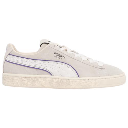 PUMA Womens PUMA Suede Lauren London - Womens Running Shoes Purple/White Product Image