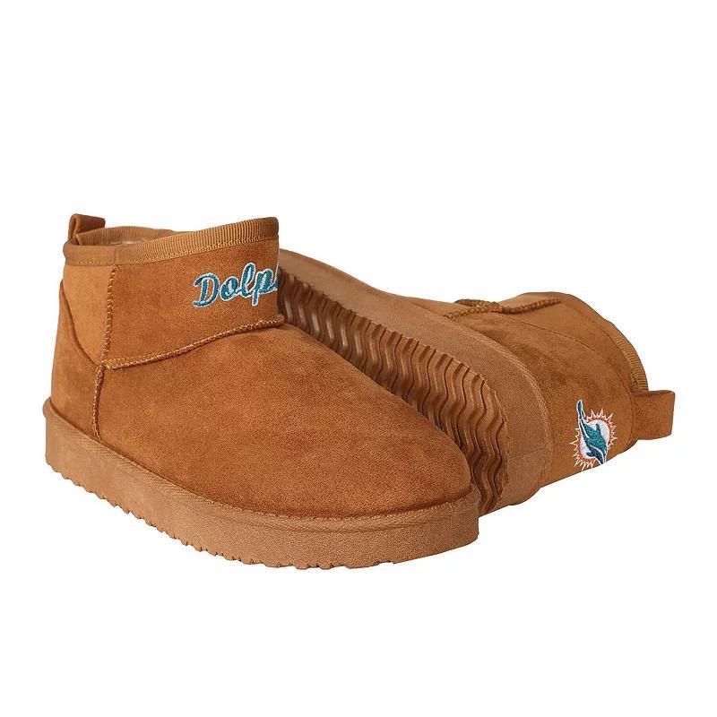 Womens Foco Brown Cleveland Browns Team Logo Fuzzy Fan Boots Product Image