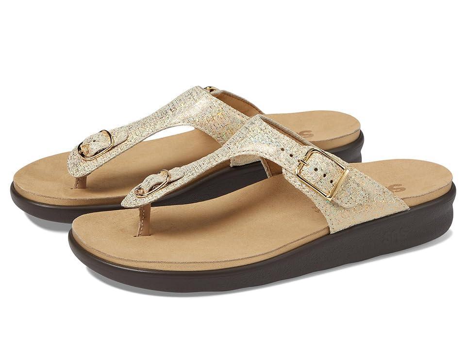 SAS Sanibel (Shiny Gold) Women's Shoes Product Image