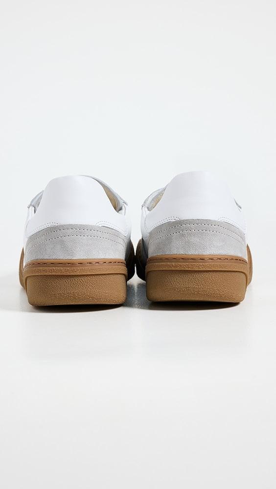 Acne Studios Bars Leather Sneakers | Shopbop Product Image