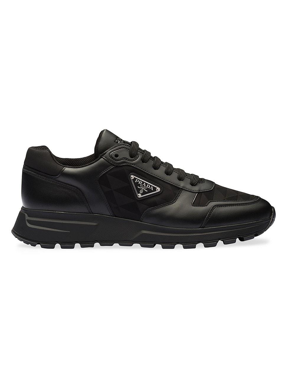 Men's Prax Triangle Logo Runner Sneakers  Product Image