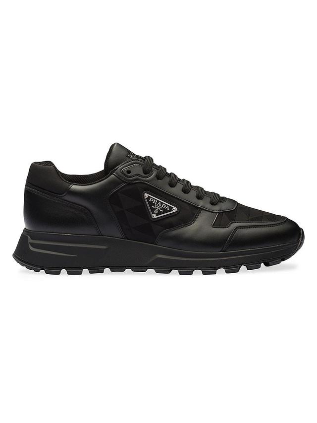 Mens Prax Triangle Logo Runner Sneakers Product Image